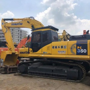 Japanese Original Large Used Komatsu pc350 Excavator